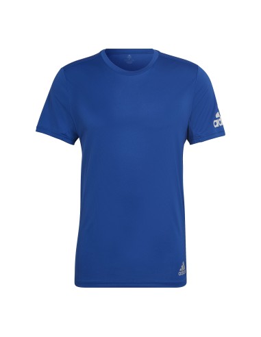 ADIDAS-RUN IT TEE M AZUREA