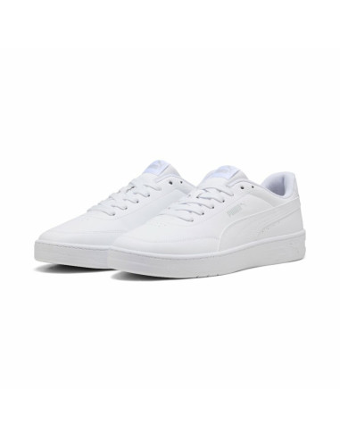 Calzado multideporte Puma-Court Classic Clean-402223-02-BLANCO-GRISES UNISEX