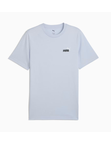 Camiseta manga corta Puma-ESS 2 COLOR Small No. 1 Logo Tee-684717-47-AZUL UNISEX