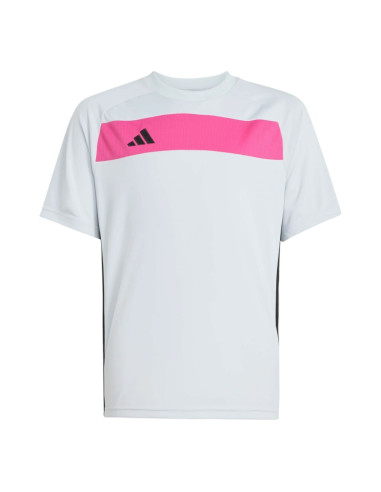 Camiseta manga corta Adidas-TIRO ES JSY-JD0454  GRIS -HOMBRE
